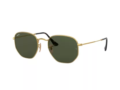   Ray-Ban Hexagonal Férfi, Női Arany Napszemüveg RB 3548N 001