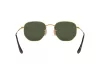 Ray-Ban Hexagonal Férfi, Női Arany Napszemüveg RB 3548N 001