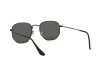 Ray-Ban Hexagonal Férfi, Női Fekete Napszemüveg RB 3548N 002/58 51