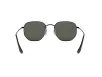 Ray-Ban Hexagonal Férfi, Női Fekete Napszemüveg RB 3548N 002/58 54