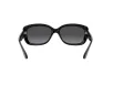 Ray-Ban Jackie OHH Női Fekete Napszemüveg RB 4101 601/T3