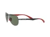 Ray-Ban For Scuderia Ferrari Férfi Szürke Napszemüveg RB 8313M F00171