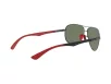 Ray-Ban For Scuderia Ferrari Férfi Szürke Napszemüveg RB 8313M F00171