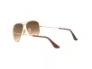 Ray-Ban Junior Aviator Fiú, Lány Arany Napszemüveg RJ 9506S 223/13