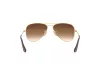 Ray-Ban Junior Aviator Fiú, Lány Arany Napszemüveg RJ 9506S 223/13