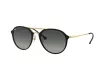 Ray-Ban Blaze Double Bridge Férfi, Női Fekete Napszemüveg RB 4292N 601/11