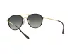 Ray-Ban Blaze Double Bridge Férfi, Női Fekete Napszemüveg RB 4292N 601/11