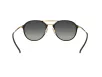 Ray-Ban Blaze Double Bridge Férfi, Női Fekete Napszemüveg RB 4292N 601/11