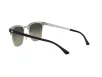 Ray-Ban Clubmaster Metal Férfi, Női Fekete Napszemüveg RB 3716 900471