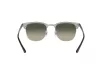 Ray-Ban Clubmaster Metal Férfi, Női Fekete Napszemüveg RB 3716 900471