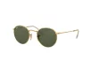 Ray-Ban Round Metal Férfi Arany - Zöld Napszemüveg RB-3447N-001-50