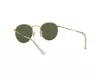 Ray-Ban Round Metal Férfi Arany - Zöld Napszemüveg RB-3447N-001-50