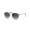 Ray-Ban Round Metal Férfi Fekete - Szürke színátmenetes Napszemüveg RB-3447N-002-71
