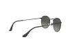 Ray-Ban Round Metal Férfi Fekete - Szürke színátmenetes Napszemüveg RB-3447N-002-71