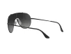 Ray-Ban Wings Férfi Fekete Napszemüveg RB 3597 002/11