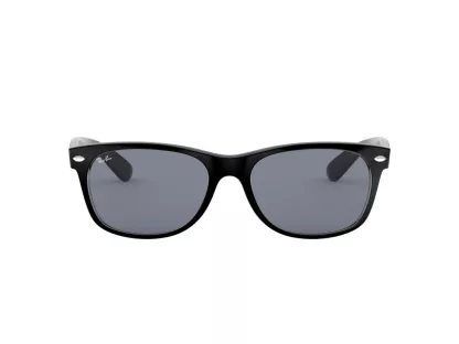   Ray-Ban New Wayfarer Férfi, Női Fekete Napszemüveg RB 2132 6398Y5