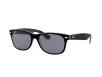 Ray-Ban New Wayfarer Férfi, Női Fekete Napszemüveg RB 2132 6398Y5