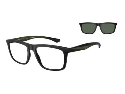 Emporio Armani Férfi Fekete Napszemüveg EA 4235 50011W 55