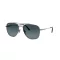 Ray-Ban William Titanium Férfi, Női Szürke Napszemüveg RB 8097 165/S3
