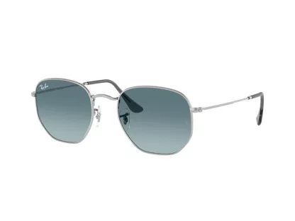   Ray-Ban Hexagonal Férfi, Női Ezüst Napszemüveg RB 3548N 003/3M