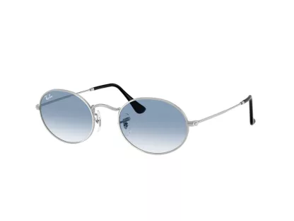 Ray-Ban Oval Férfi, Női Ezüst Napszemüveg RB 3547 003/3F