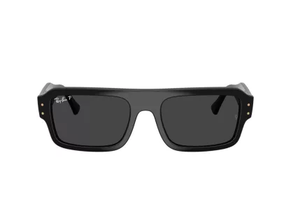   Ray-Ban Flacko Férfi, Női Fekete Napszemüveg RB 4454 667748 56