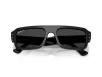 Ray-Ban Flacko Férfi, Női Fekete Napszemüveg RB 4454 667748 56
