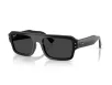 Ray-Ban Flacko Férfi, Női Fekete Napszemüveg RB 4454 667748 56