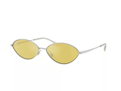   Ray-Ban Kai Férfi, Női Ezüst Napszemüveg RB 3757 003/6D 56