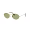 Ray-Ban Oval Arany - Zöld Napszemüveg RB-3547-001-4E
