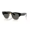 Ray-Ban Mega Clubmaster Férfi, Női Fekete Napszemüveg RB 0316S 6826J5 53