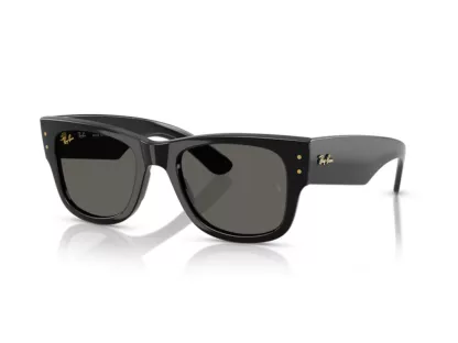  Ray-Ban Mega Wayfarer Férfi, Női Fekete Napszemüveg RB 0840S 6826J5