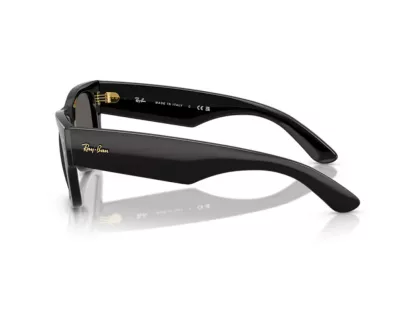   Ray-Ban Mega Wayfarer Férfi, Női Fekete Napszemüveg RB 0840S 6826J5