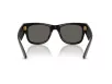 Ray-Ban Mega Wayfarer Férfi, Női Fekete Napszemüveg RB 0840S 6826J5