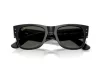 Ray-Ban Mega Wayfarer Férfi, Női Fekete Napszemüveg RB 0840S 6826J5