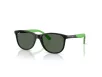 Ray-Ban Junior Férfi, Női Zöld Napszemüveg RJ 9077S 719371