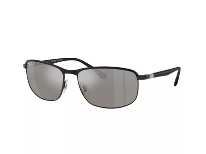   Ray-Ban CHROMANCE Férfi, Női Fekete Napszemüveg RB 3671CH 186/5J