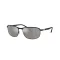Ray-Ban CHROMANCE Férfi, Női Fekete Napszemüveg RB 3671CH 186/5J