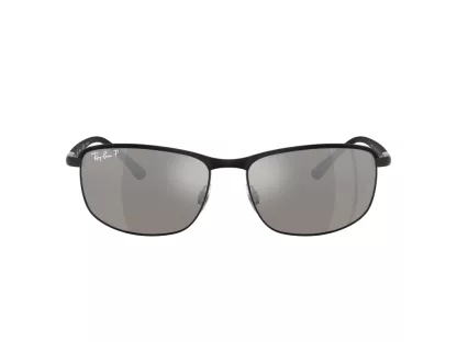   Ray-Ban CHROMANCE Férfi, Női Fekete Napszemüveg RB 3671CH 186/5J