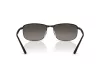 Ray-Ban CHROMANCE Férfi, Női Fekete Napszemüveg RB 3671CH 186/5J
