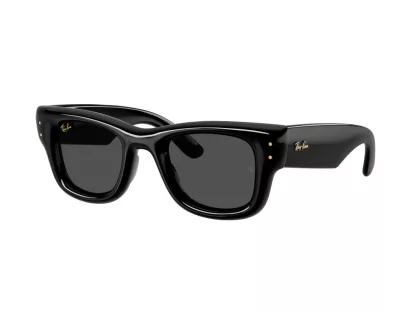   Ray-Ban WAYFARER PUFFER Férfi, Női Fekete Napszemüveg RB 4940 601/87