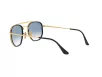 Ray-Ban The Marshal II Férfi, Női Arany Napszemüveg RB 3648M 91673F