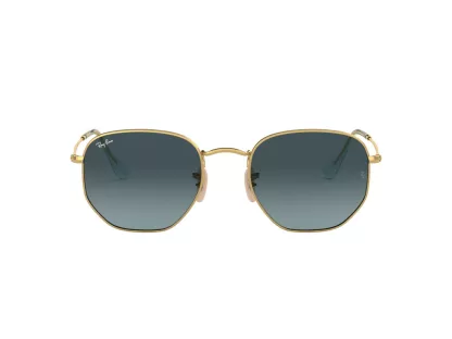   Ray-Ban Hexagonal Férfi, Női Arany Napszemüveg RB 3548N 91233M 51