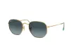 Ray-Ban Hexagonal Férfi, Női Arany Napszemüveg RB 3548N 91233M 51
