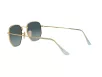 Ray-Ban Hexagonal Férfi, Női Arany Napszemüveg RB 3548N 91233M 51