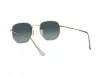 Ray-Ban Hexagonal Férfi, Női Arany Napszemüveg RB 3548N 91233M 51