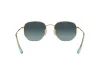 Ray-Ban Hexagonal Férfi, Női Arany Napszemüveg RB 3548N 91233M 54