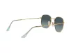 Ray-Ban Hexagonal Férfi, Női Arany Napszemüveg RB 3548N 91233M 54