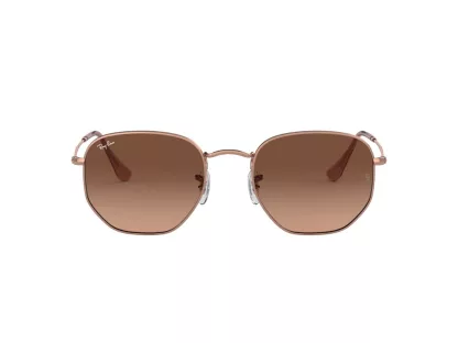   Ray-Ban Hexagonal Férfi, Női Barna Napszemüveg RB 3548N 9069A5 51