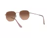 Ray-Ban Hexagonal Férfi, Női Barna Napszemüveg RB 3548N 9069A5 51